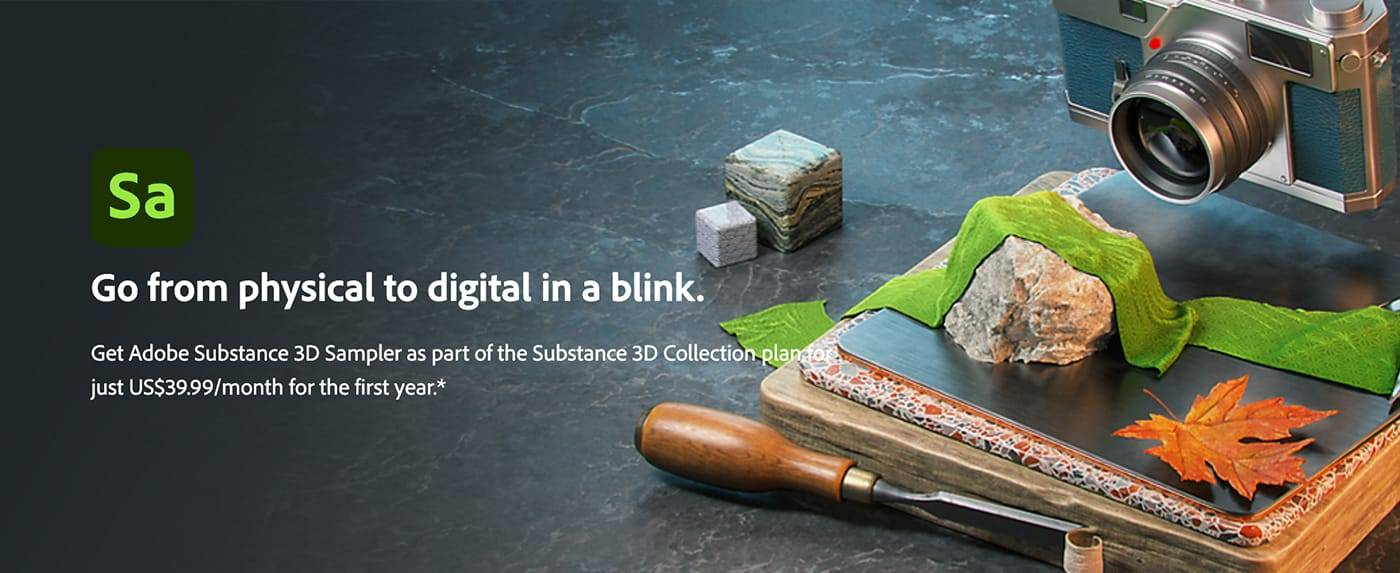图片[1]-Substance 3D Sampler v3.3.1 真实材质贴图制作软件-星火工作站