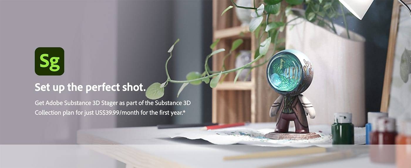 图片[1]-Substance 3D Stager v1.1.2 三维场景搭建软件-星火工作站