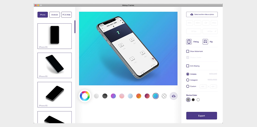 图片[2]-Mokup Frames 一键生成样机效果图